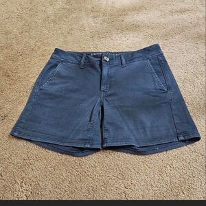 American Eagle Outfitters Women's Navy Shorts | Midi | High Waisted | Size 4